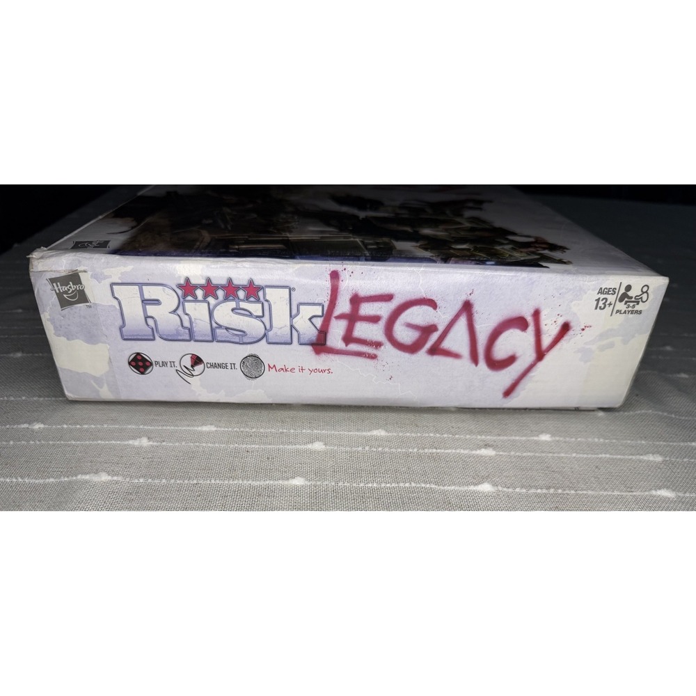 Hasbro Risk Legacy Strategy Board Game Legacy Game 13+ 3-5 Players - Picture 7 of 8